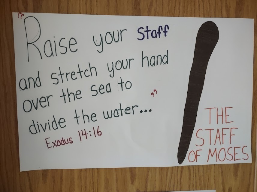 Text on poster