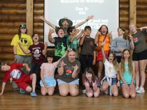 Group of campers