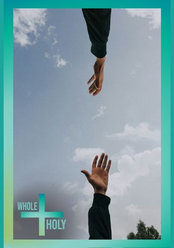 Hands reaching